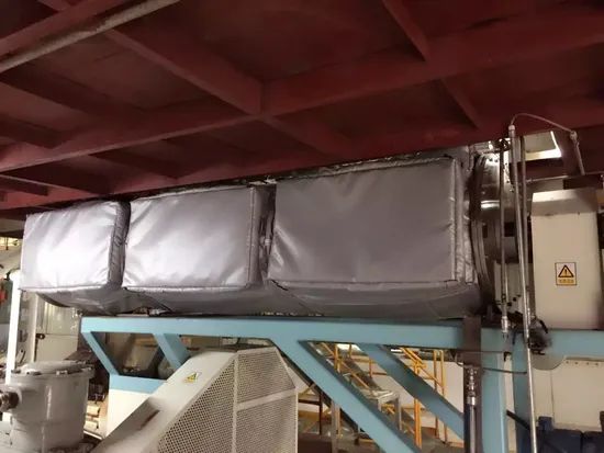 Quick Removable Energy Saving Reflective Insulation Cover for Fatliquoring Machine - Image 6