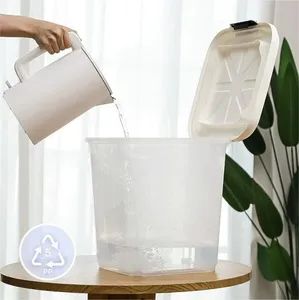 Airtight Food Storage Containers Plastic Cereal Containers Kitchen Pantry Organizer Storage Containers - Image 3