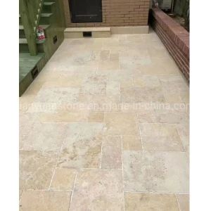 Ivory Cream Travertine, Travertine Tiles and Travertine French Pattern - Image 1