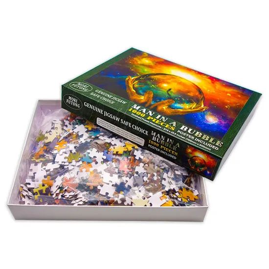 Bubble Pattern Wholesale Custom Adult Jigsaw Puzzles Manufacturer - Image 3