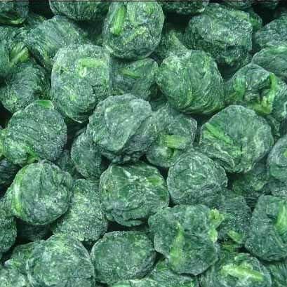 Quality IQF frozen spinach balls, tablets, cut leaf, chopped. Certified BRC, ISO, HACCP, HALAL, KOSHER with private label - Image 2