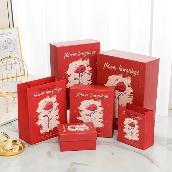Luxury Gift Box Packaging Perfume Jewelry Box Birthday Gift Box Cosmetics Set Customization - Image 4