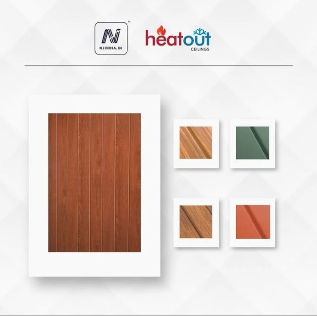 False Ceiling Design, 10 mm Company NJ Thickness 10 mm Use Fall Ceiling Material Aluminum Heat Resistance Superior Surface Treatment Color - Image 3