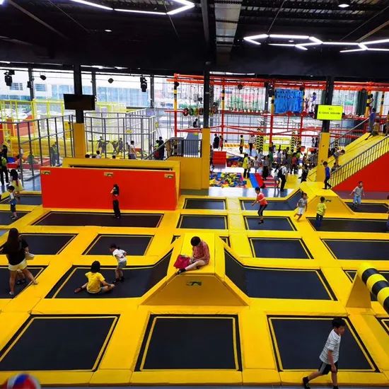 Small Children Kids Amusement Park Trampoline Indoor with Slide Equipment - Image 3