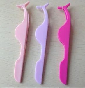 Colorful Plastic Eyelashes Extension Tweezers Multi-Function Makeup Tools - Image 6