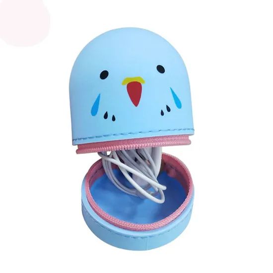 Cute Anial Bird Shape Coin Bag Purse Key Wallets Silicone Coin Purse - Image 5