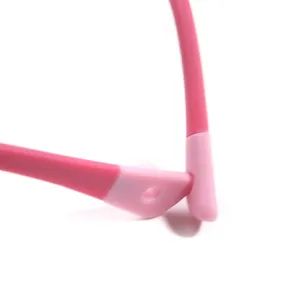 High Quality Crystal Pink Tr90 Kids Best Selling Light Weight Glasses Frames - Image 4