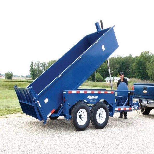 High Capacity Dump Trailer For Gravel Sand Soil Debris And Bulk Material Hauling Projects - Image 5