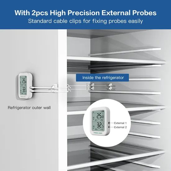 Bluetag Th30b/Th30r Real-Time Monitoring Data Logger Temperature Humidity Instruments Driven for Cold Chain Logistics Solutions - Image 3