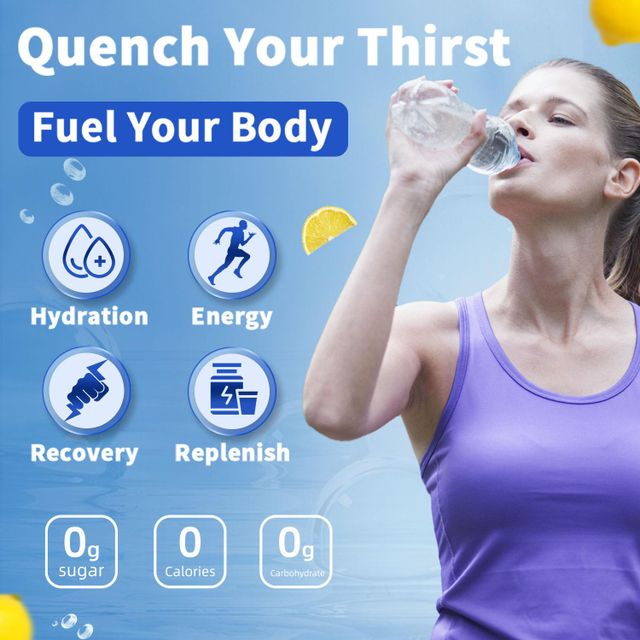 hot sale supplement sugar free Magnesium electrolyte powder packets  electrolyte balance immune health - Image 6