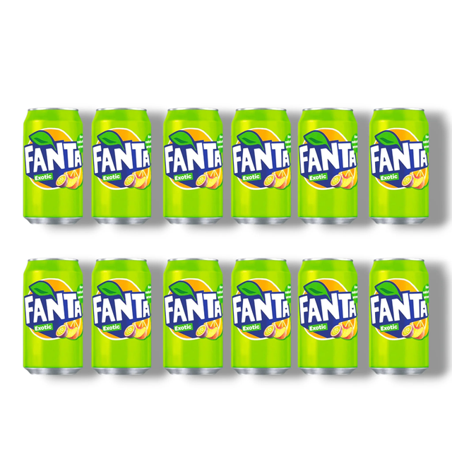 Best Fanta Exotic 330ml Can Original Exotic Fruit Soft Drink Carbonated Beverage Premium Quality Ideal For Party Celebration Retail Shop And Daily Refreshment Use Pack - Image 4
