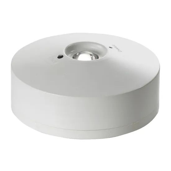 IP20 Wall Surface Mounted LED Round Emergency Automatical Rechargeable Light - Image 5