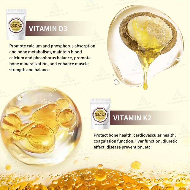 GMP COA HALAL NSF certificated factory seasonal multi vitamin supplement muscle bone health immune support soft capsules vitamin d3 k2 softgel - Image 5