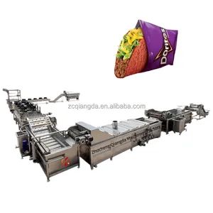 Qd-Best Price Best Quality Snack Potato Chips Making Machines Potato Chips Frying Machine - Image 5