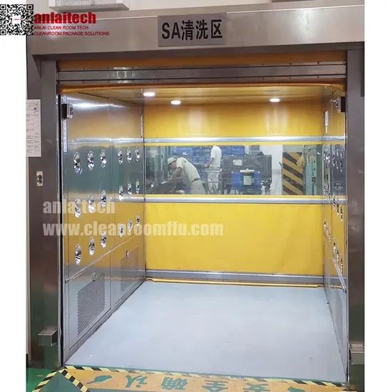 Shutter Door Air Shower Origin China Trademark anlaitech Model NO. AL-AR-2000 Number of Nozzles 24 Material Stainless Steel - Image 5