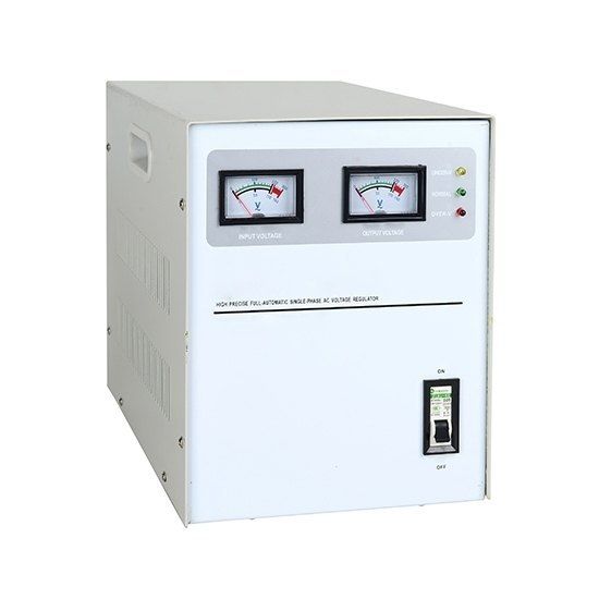 Automatic Voltage Stabilizer Color White Capacity 8 kVA Phase Single Phase Frequency 50Hz/60Hz Relative Humidity <90% Output Voltage - Image 1