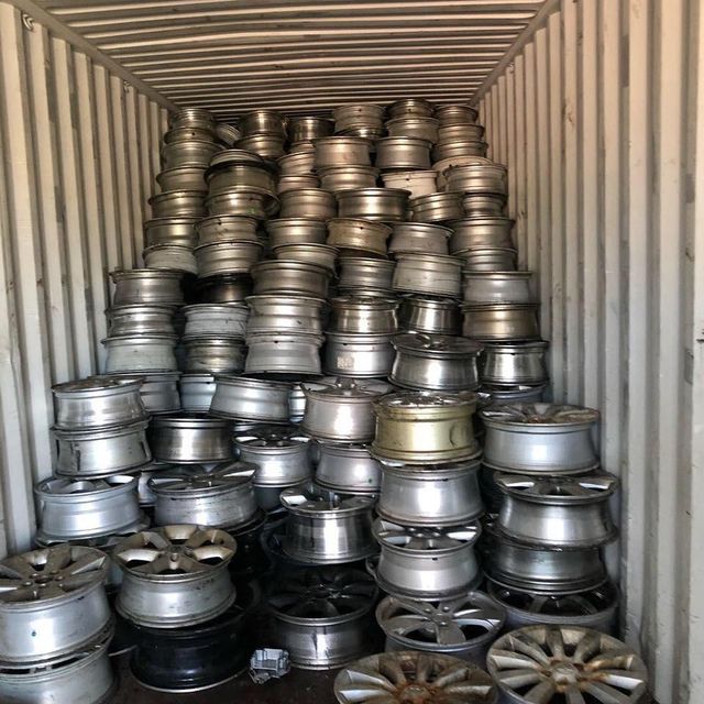 Recyclable Aluminum Wheel Scrap Prepared Under Strict Sorting Wheel Scrap For High Output Smelting Applications - Image 2