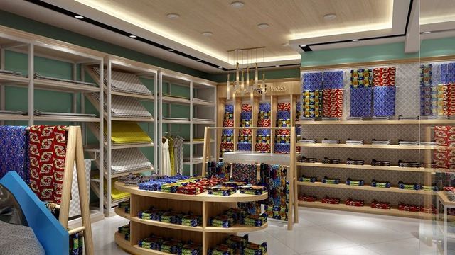 Interior Designing Of Fabric Shop - Image 1