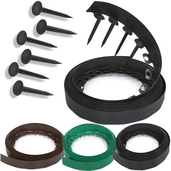No-Dig Landscape Lawn Edging Garden Decoration Thick 2mm Trademark GN Package Roll Model NO. GN Length 10meters Material - Image 4