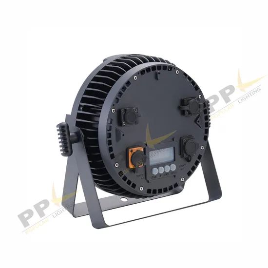 Compact 4PCS 50W LED Slim PAR Light with Adjustable Brightness - Image 3