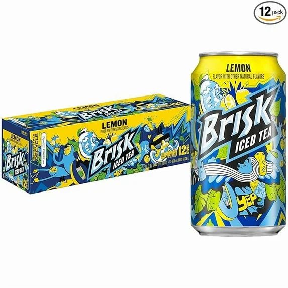 BRISK LEMON ICED TEA CN, 12OZ/12PKX2 - Image 1