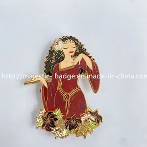 Custom Gold Plating Hard Enamel Lapel Pin Size 3.5" Color Silver Material Alloy Trademark None Thickness 2.0mm Specification SGS - Image 4