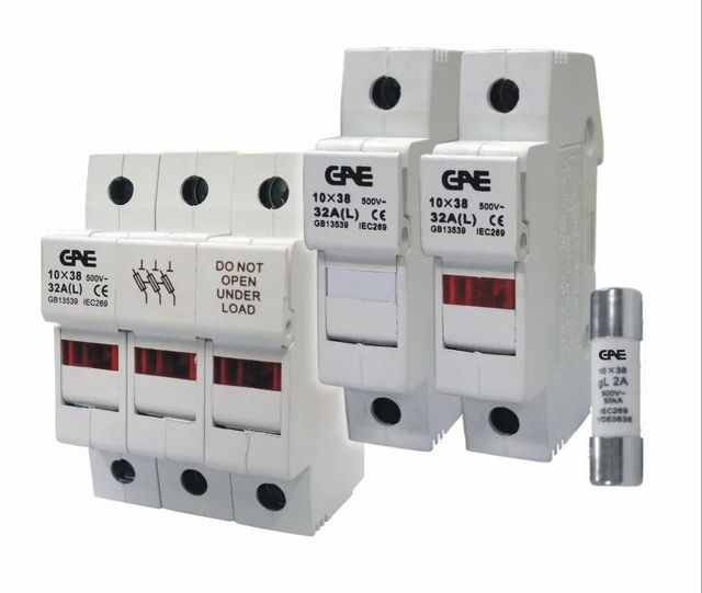 Cylindrical Fuse Fuse Class Gg Application Protection Of Cables, Power Lines And Equipment Intended Use General Protection Against Overloads And Short - Image 1