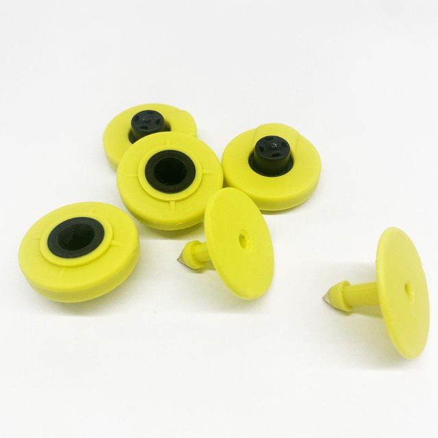 ISO11784/5 FDX-B 134.2KHz Round RFID Ear Tag Livestock Tracking Button Electronic Ear Tag China Supplier - Image 4