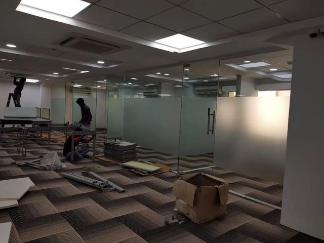 Aluminium Office Partition Works - Image 1