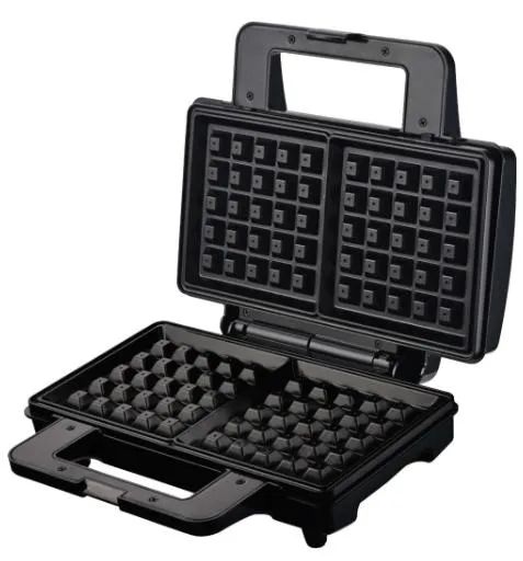 Home Automatic Portable Waffle Maker Pancake Crepe Maker Power 920W Voltage 230V Trademark OEM HS Code 85166090 Packing Gift Box - Image 2
