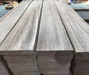 Timber Building Solid Paulownia Wood Board for Wall Shelf Glue E0 MOQ 5 M3 Sanded 240 Trademark QF Origin China Usage - Image 6