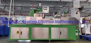 Automatic Coiling Winding Packing and Marking Machine Trademark NEWTOPP HS Code 8479400000 Specification 150-180m Model NO. XJ-1046/1860MM - Image 2