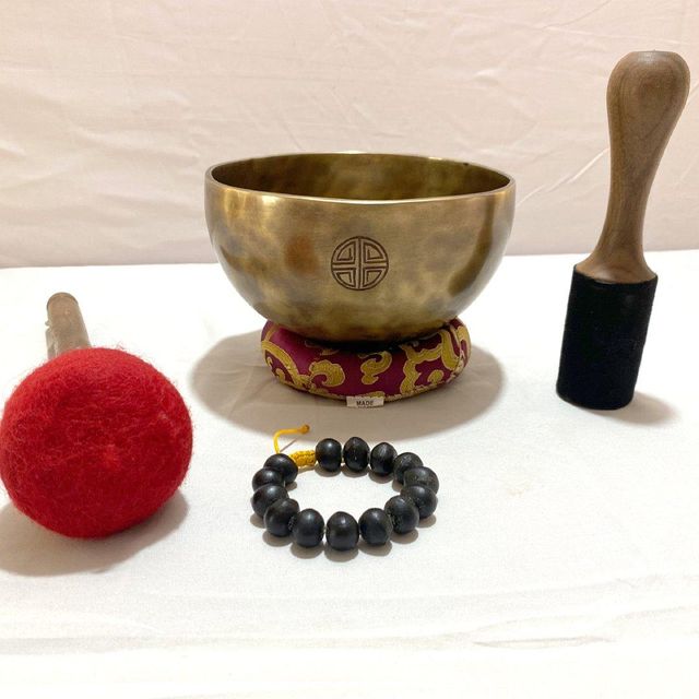 Authentic Tibetan Singing Bowl for Meditation and Relaxation - Image 2