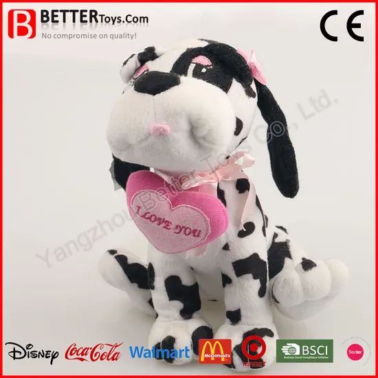 Valentine Gift Stuffed Animals Plush Dog Soft Puppet Toy Age All Age Trademark OEM HS Code 9503002100 Model NO. BT-0601026 - Image 3