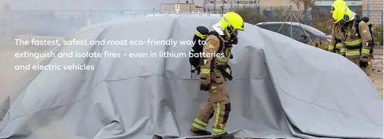 Durable EV Car Fire Blankets for Emergency - Image 1