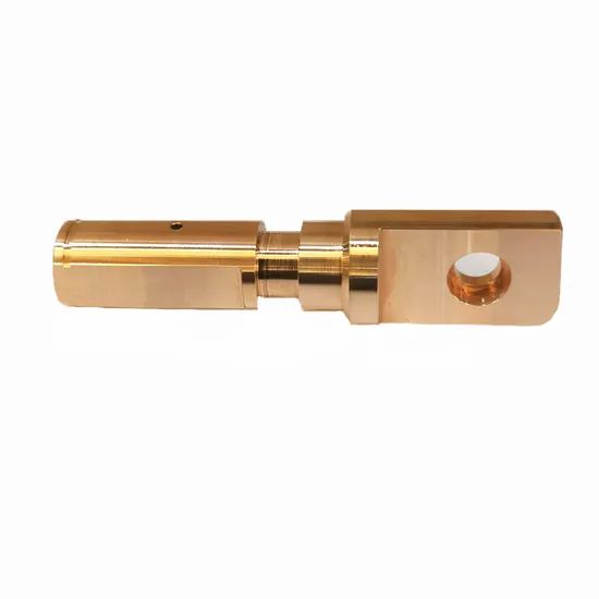 Customized CNC Core Machining Brass Electronic Connector Joint Accessories - Image 5