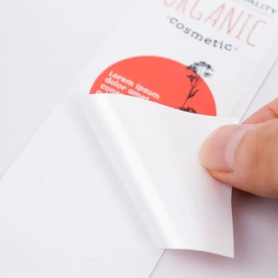 Adhesive Sticker Labels for Food Packaging Printing Label Origin China Feature Waterproof Model NO. Customized Specification Customize - Image 5