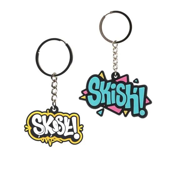Custom 2D/3D PVC Rubber Keychains for Promotional Use Style Cute MOQ 100PCS Color Black Origin China Size Customized Model NO. - Image 4