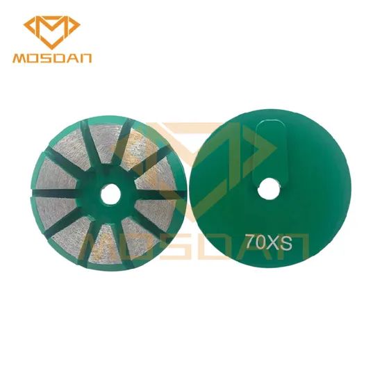 Redi-Lock Grinding Disk with 10 Beveled Segment for Terrco Floor Grinders - Image 2