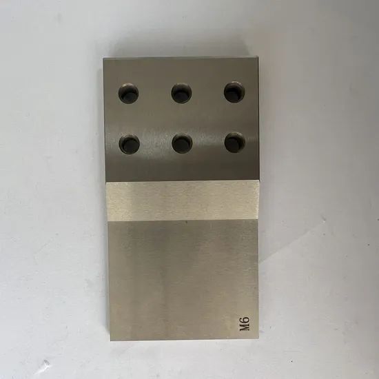 Customized High Precision CNC Machining Electroplating Steel Block Parts for Dry Ice Cleaning Machine - Image 2