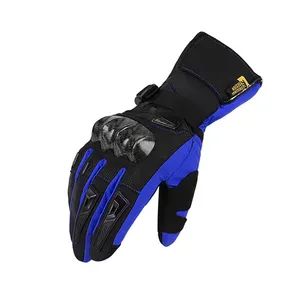 Hard Knuckle Full Finger Motorcycle Gloves with Touch Screen Style Plain Origin China Gender Unisex Size M-L-XL-XXL Model NO. - Image 1