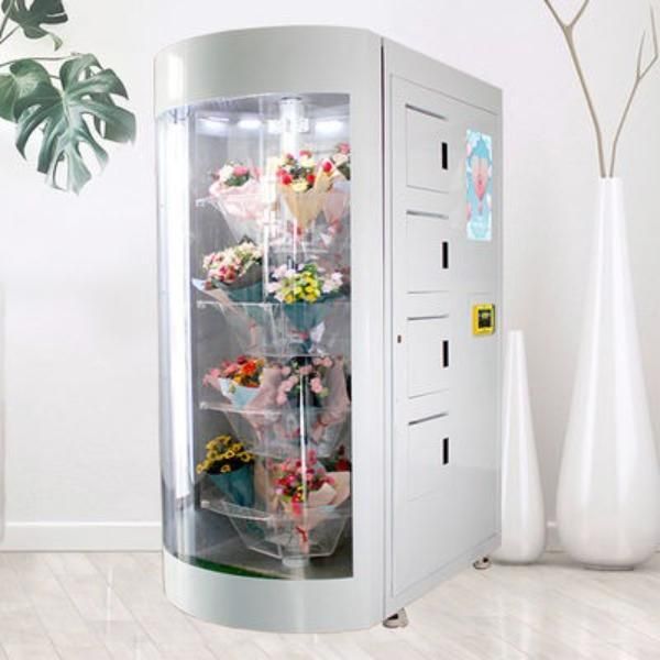 Automatic Flower Bouquet Vending Machine Smart Fresh Flower Dispenser for Malls Supermarkets and Convenience Stores - Image 2