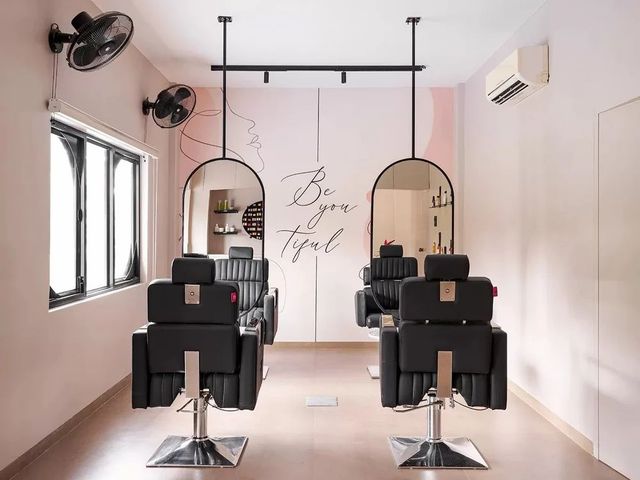 Salon Interior Designing Service Space Optimization Efficient Layouts Atmosphere Style Relaxing And Stylish Furniture Design Functional And - Image 2