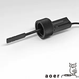 0 110V No Float Design Threaded in Type Polypropylene Water Flow Switch for Water Heaters Gas Meters - Image 1