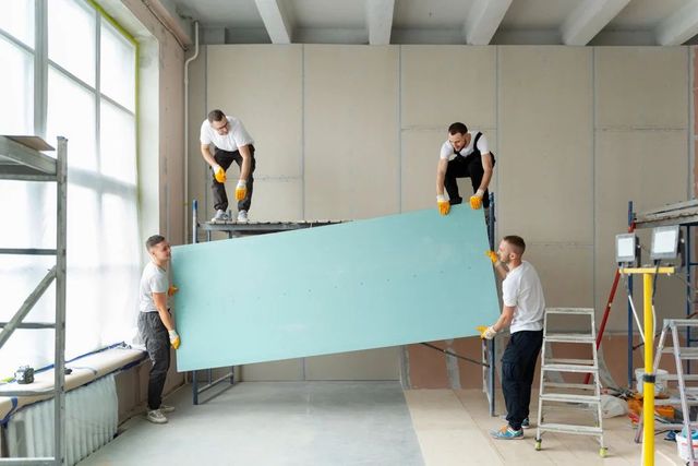 Gyproc Standard Gypsum Board Partition (12mm) - Double Skin GI Frame ...