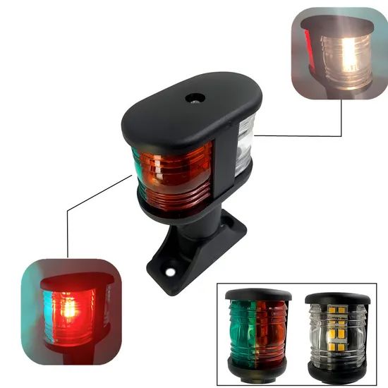 LED Marine Navigation Light Emergency Signal Warning Lights Power ≤5W Voltage 12V Origin China Trademark None Voltage Type DC - Image 2