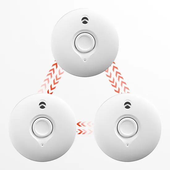 10 Years Battery Operated Smoke Detector Origin China Trademark JBE HS Code 8531100000 Model NO. TSS381A-H Transport Package Color Box - Image 6