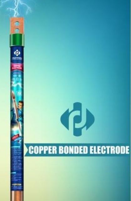 Copper Bonded Pipe Earthing Electrodes Material Copper bonded Used In Earthing System Advantages Highly Reliable in long - Image 3
