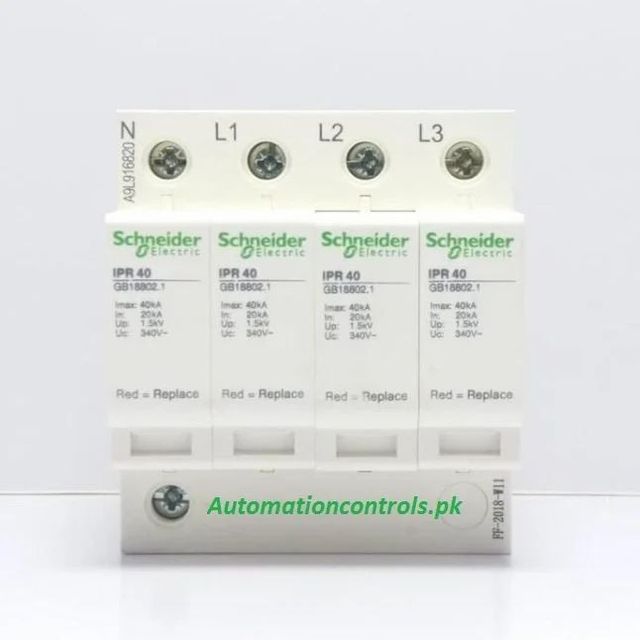 Surge Protection Device Spd Certification CE Make Schneider, Phoenix Mounting mode Clip-on (DIN rail) Application/Use Industrial / - Image 3
