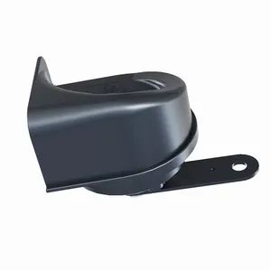 Black Auto Parts Loudspeaker Horn Style Daily Voltage 12V Color Black Material ABS Current 2.8A Origin Xiamen Model NO. - Image 1